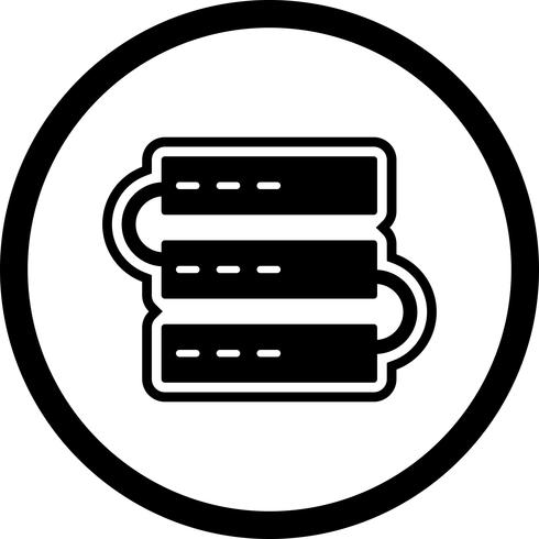 Servers Icon Design vector