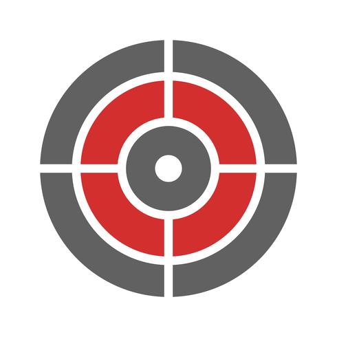 Target Icon Design vector