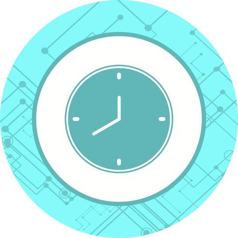 Clock Icon Design vector