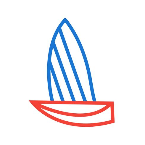 Yacht Icon Design vector