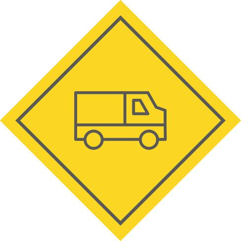 Van Icon Design vector