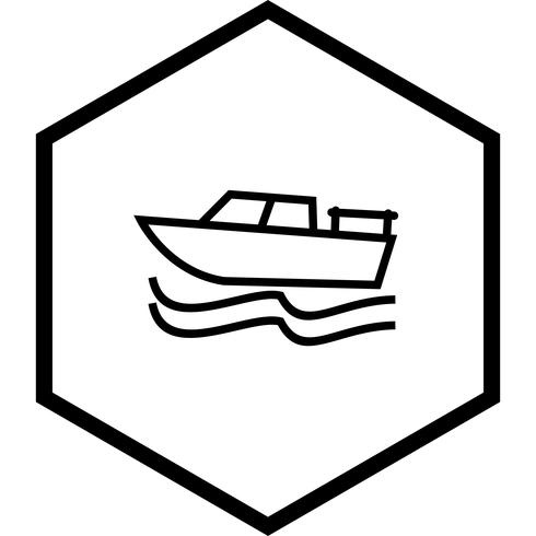 Diseño de icono de barco vector