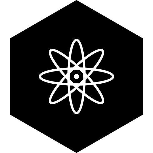 Atom Icon Design vector