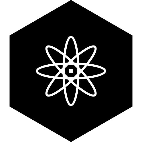 Atom Icon Design vector