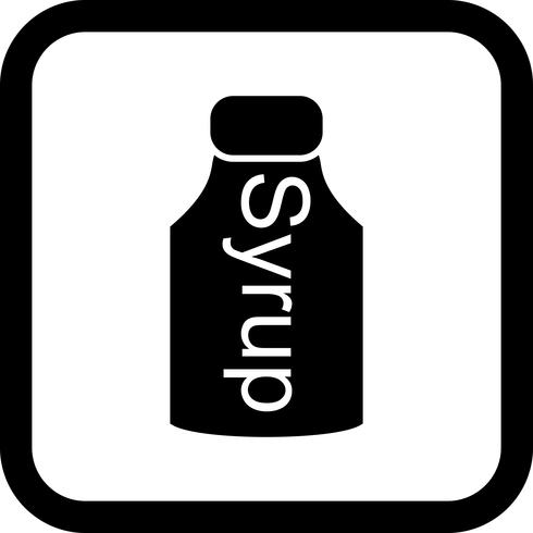  Syrup Icon Design vector