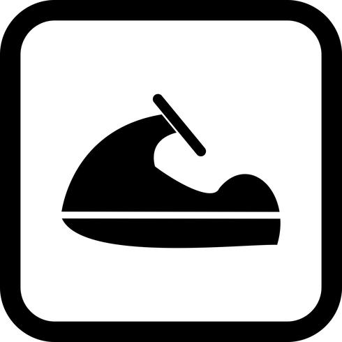 Diseño de icono de jet ski vector