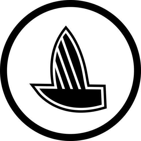 Yacht Icon Design vector