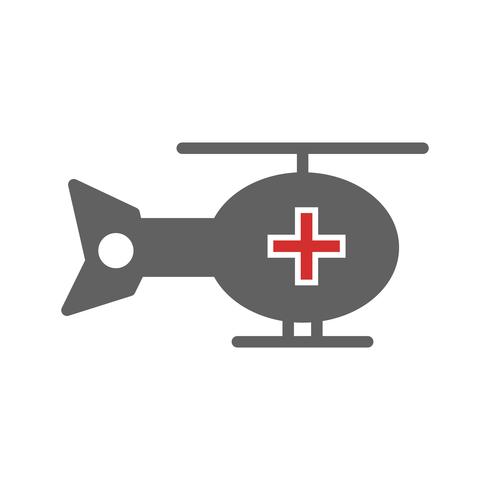 Helicopter Icon Design vector