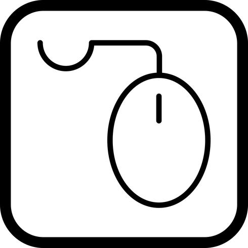 Mouse Icon Design vector