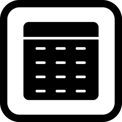 Diseño de iconos de calculadora vector