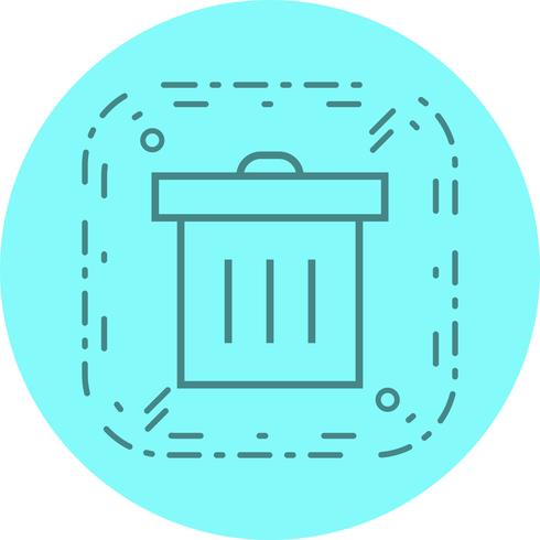 Trash Icon Design vector