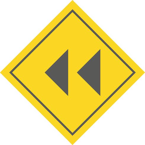  Backward Arrows Icon Design vector