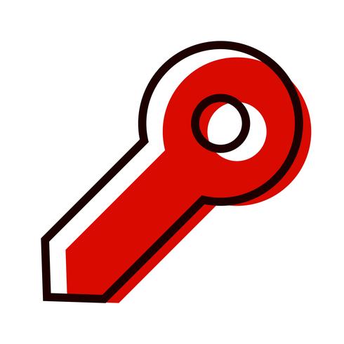  Key Icon Design vector