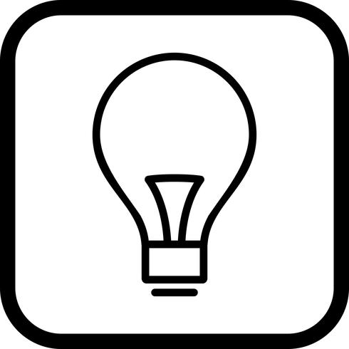 Bulb Icon Design vector