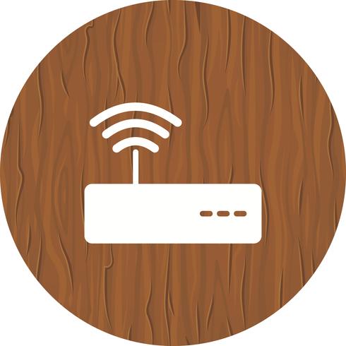 Diseño de icono de wifi vector