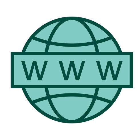 Web Search Icon Design vector