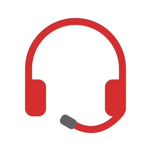 Headphones Icon Design vector