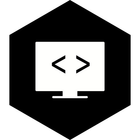 Code optimization Icon Design vector