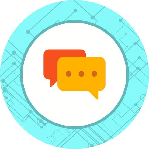 Chat Icon Design vector