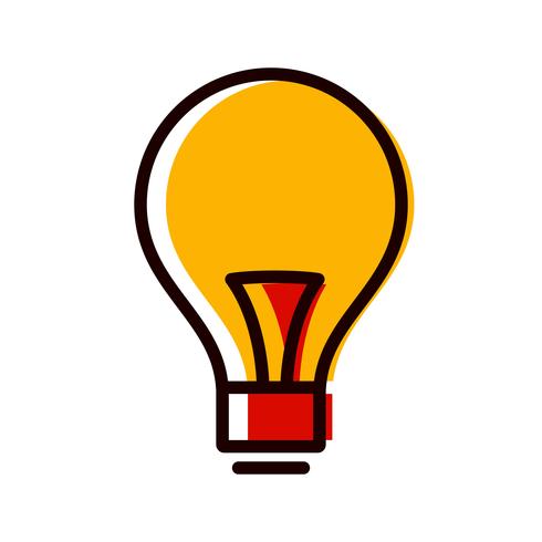 Bulb Icon Design vector