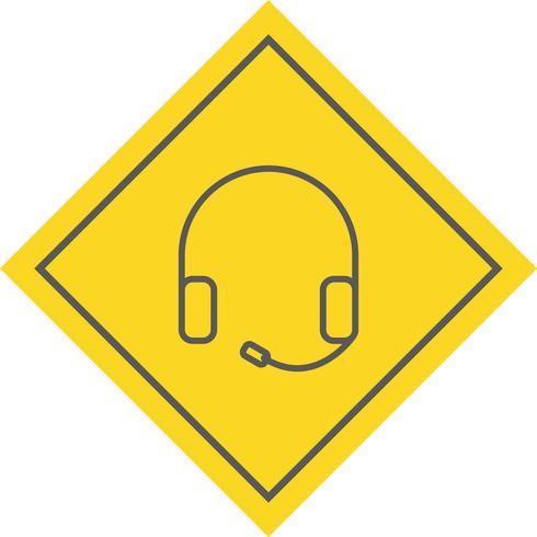 Headphones Icon Design vector