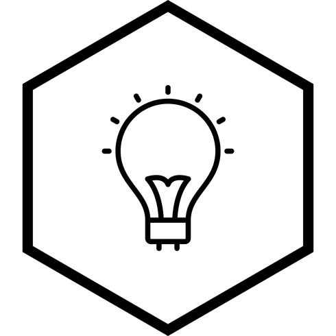 Bulb Icon Design vector