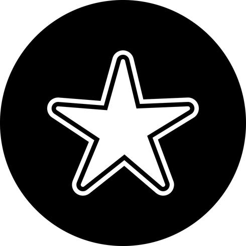 Diseño de icono de estrella vector