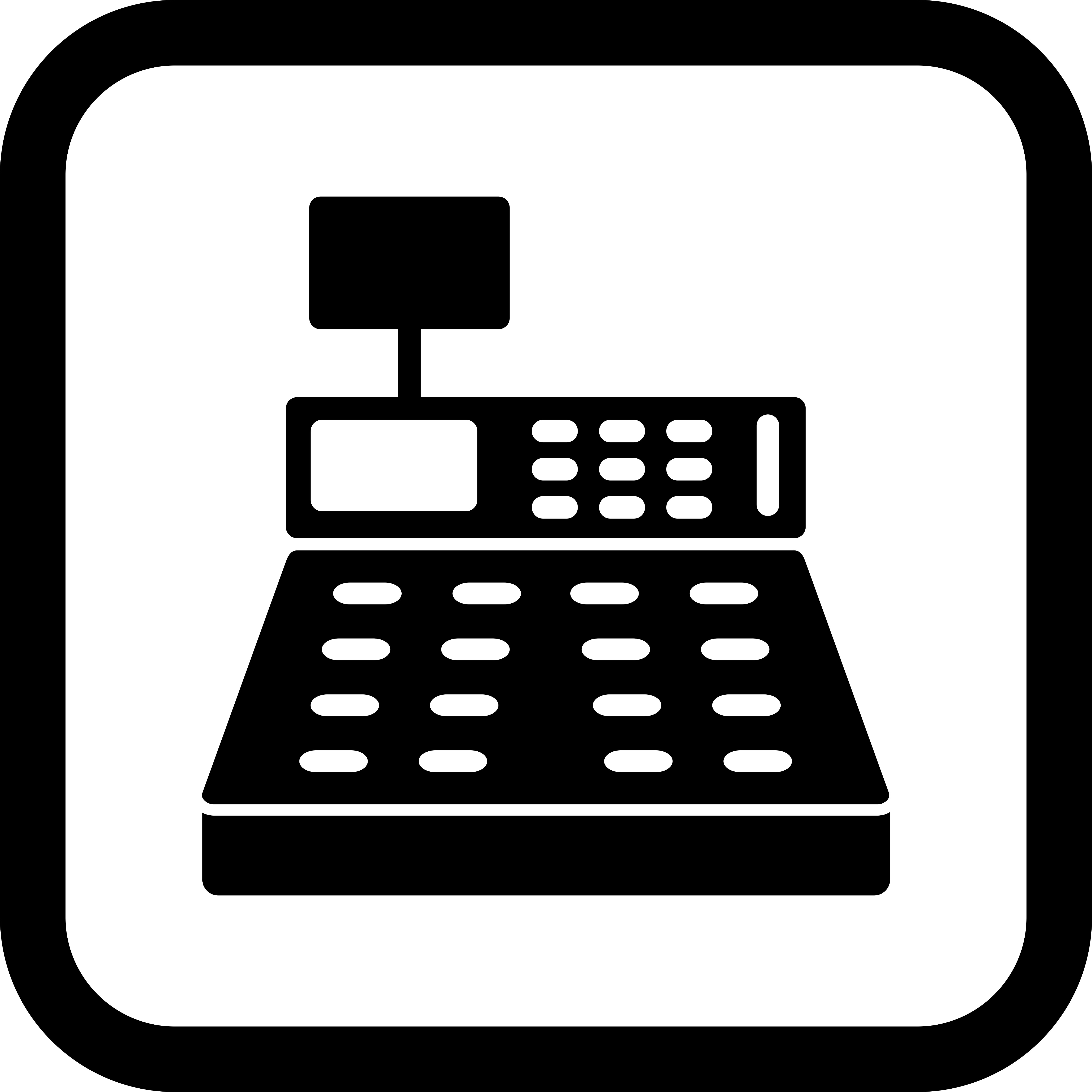 Cash Counter Icon Design 500464 Vector Art at Vecteezy