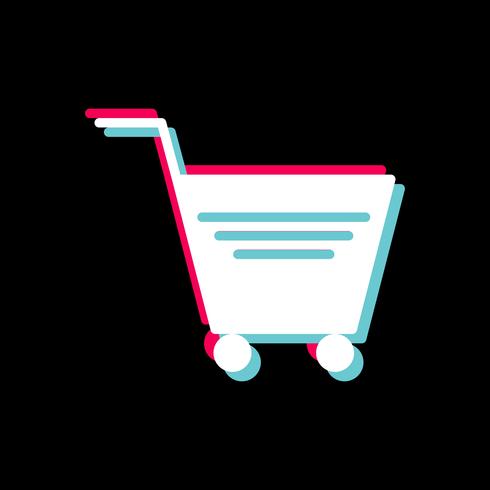 Carrito de compras Icono de diseño vector