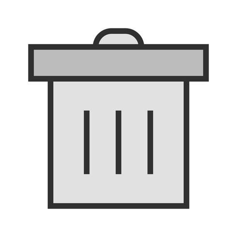 Trash Icon Design vector