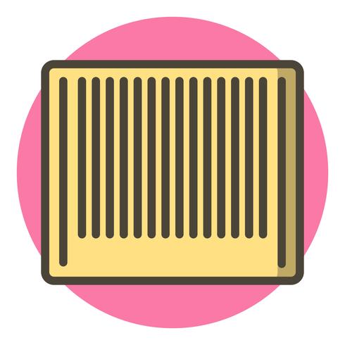 Barcode Icon Design vector