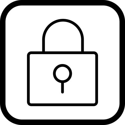 Lock Icon Design vector