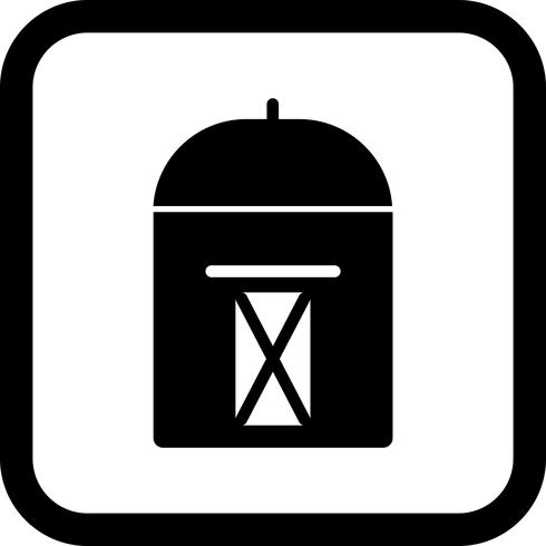 Postbox Icon Design vector