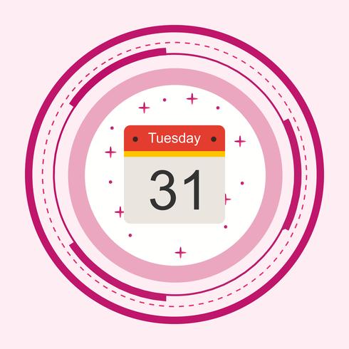 Calendar Icon Design vector