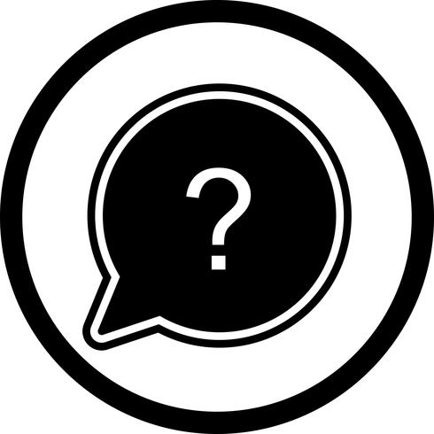 Question Icon Design vector