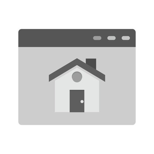 Homepage Icon Design vector