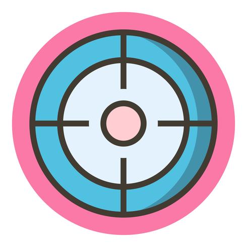 Target Icon Design vector