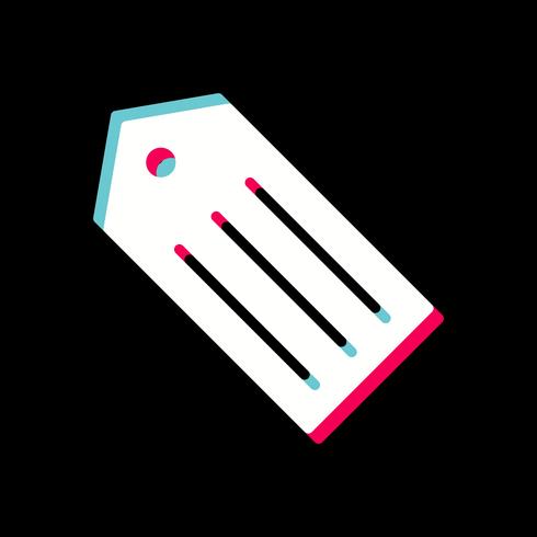 Tag Icon Design vector