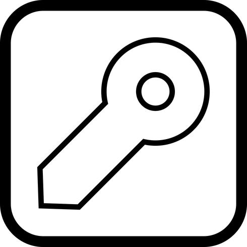  Key Icon Design vector