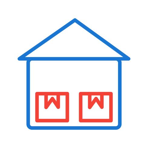 Storage Unit Icon Design vector