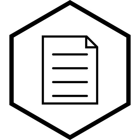 Diseño de icono de informe vector