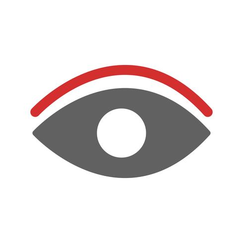 Diseño de icono de ojo vector