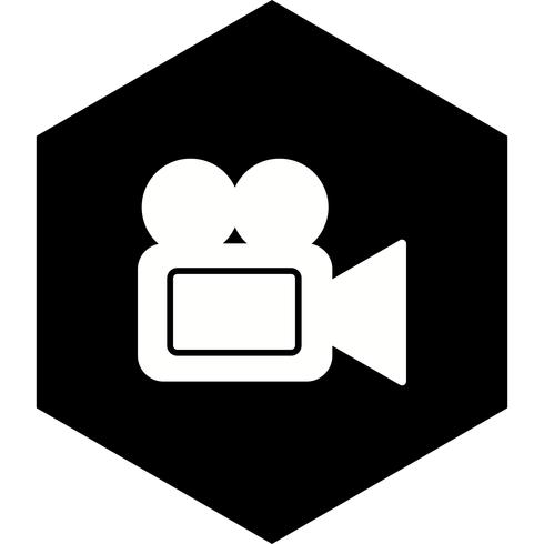 Cámara de video icono de diseño vector