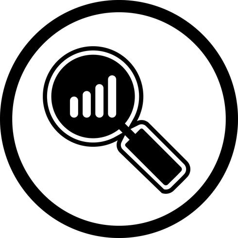 Analysis Icon Design vector