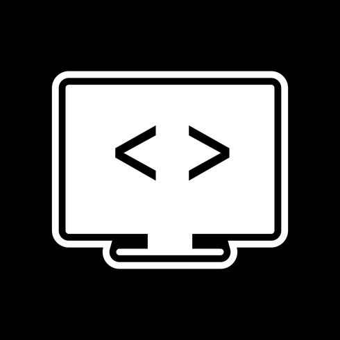 Code optimization Icon Design vector