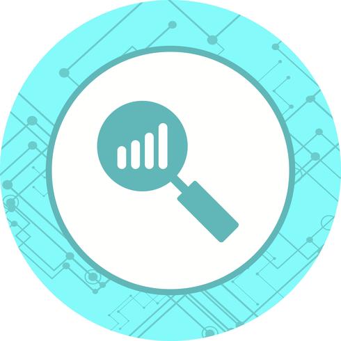 Analysis Icon Design vector