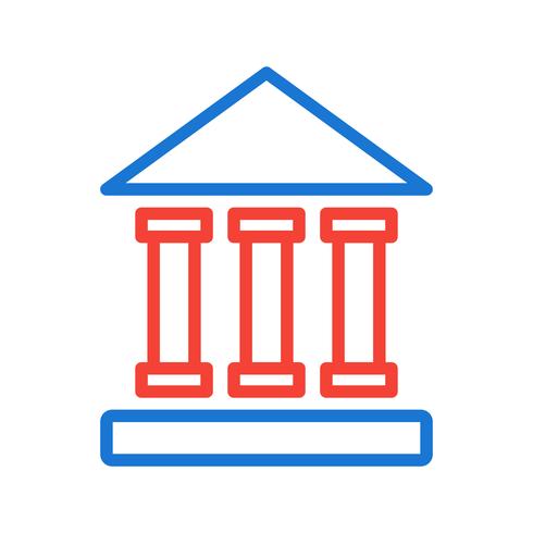Educational Institute Icon Design vector