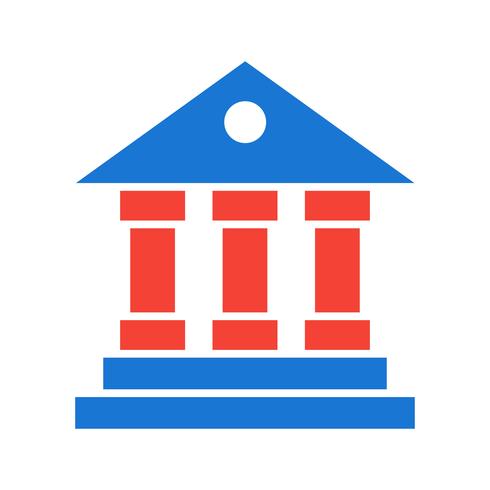 Educational Institute Icon Design vector