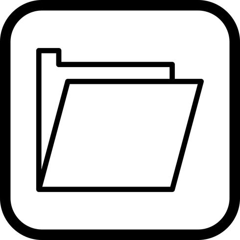 Diseño de icono de carpeta vector