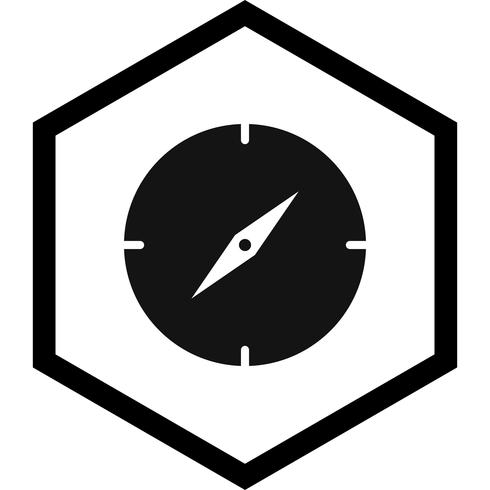 Compass Icon Design vector